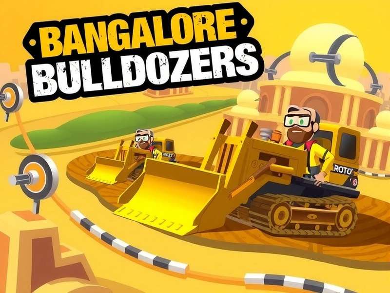 Bangalore Bulldozers - Destroy Everything in Your Path Bangalore Bulldozers Game Cover Art